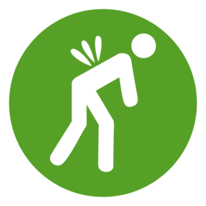 Chiropractor in Teaneck NJ Green Back Pain Icon